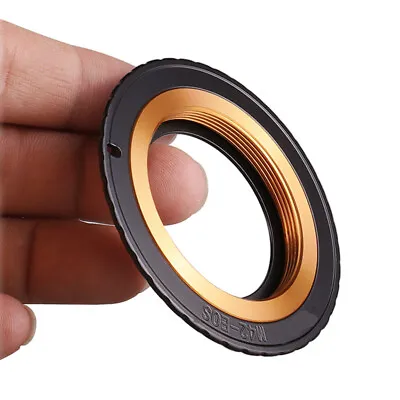 M42-EOS Adjustable Lens Adapter Ring Converter For M42 Lens To Canon EF Mount • £4.78