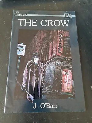 J. O'Barr The Crow (caliber 2nd Printing 1990) Issue #3 NEW MOVIE  • £119.59