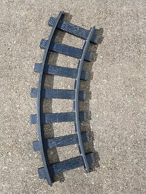 5 Pcs Vintage Curved Original REMCO 1970 Mighty Casey Ride On Train Track Black • $48.99