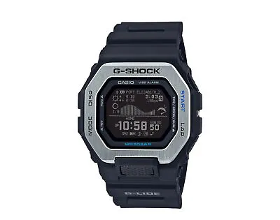 Casio G-Shock GBX100 Digital G-LIDE Surfers Bluetooth Tide Black Watch GBX100-1 • $120