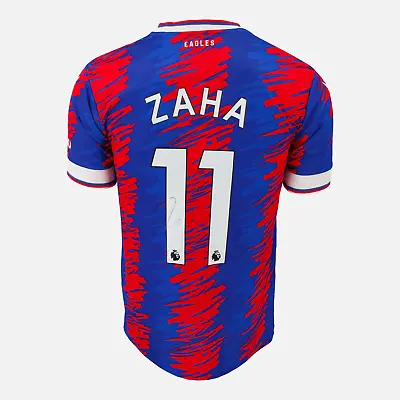 £274.99 • Buy Wilfried Zaha Signed Crystal Palace Shirt 2022-23 Home [11]