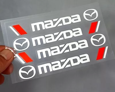 4X Door Handle Sticker Brake Caliper  Car Stickers Vinyl Decal Mirror For MAZDA • $15.99
