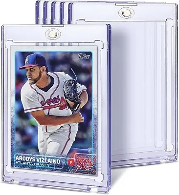 6pcs Magnetic Card Holder For Trading Cards Protector Case Plastic Hard Baseball • $12.99