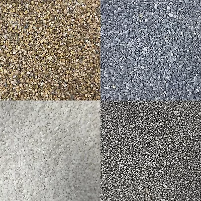 £79.99 • Buy Fine Aquarium Gravel 1.5-3mm Fish Tank Natural Substrate Black White Grey Colour