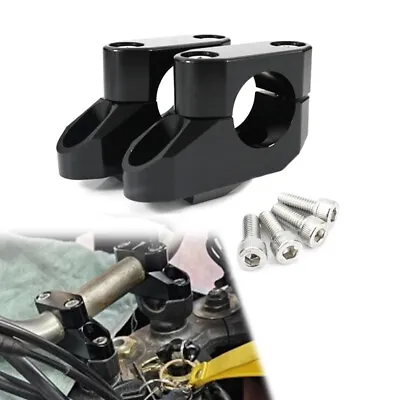 CNC Offset Handlebar Handle Bar Mount Clamp Riser Adapters Fit For BMW R-Nine T  • $25.59