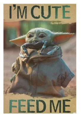 $12.55 • Buy Aus Seller..DIY 5D DIAMOND PAINTING....GROGU - BABY YODA..30x40cm  Full Drill