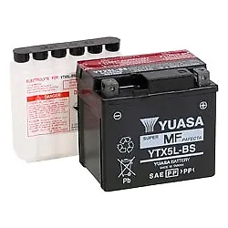Yuasa Battery Maintenance Free AGM YTX5L-BS OEM# K26012-S003 • $63.21