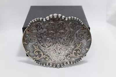 Vogt Sterling Silver/14k Rubys Western Belt Buckle • $749.99