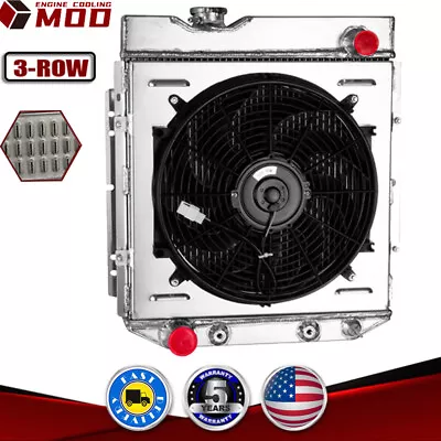 3-Row Radiator Shroud Fan Fit Ford Falcon Ranchero 1960-1965/65-66 Mustang V8  • $144.95