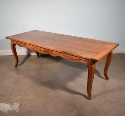 *Vintage French Provincial Farm Table/Desk/Dining Table In Solid Cherry Wood • $3375