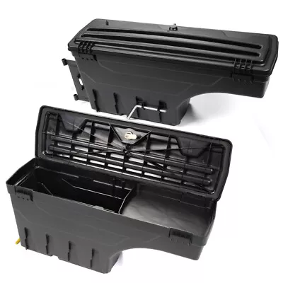 Fit For Ford 2015-2020 F150 F-150 Rear Truck Bed Storage Box Toolbox Left+Right • $117.89