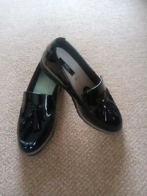 Ladies Wide Fit Marks And Spencer Loafers Shoes Worn Once  • £20