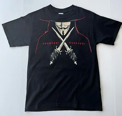 Vintage 2006 V For Vendetta Movie Promo Tshirt • $110