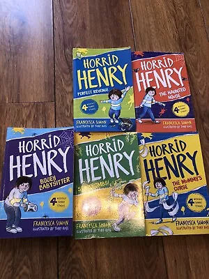 Horrid Henry Early Reader By Francesca Simon 5 Books • £7.90