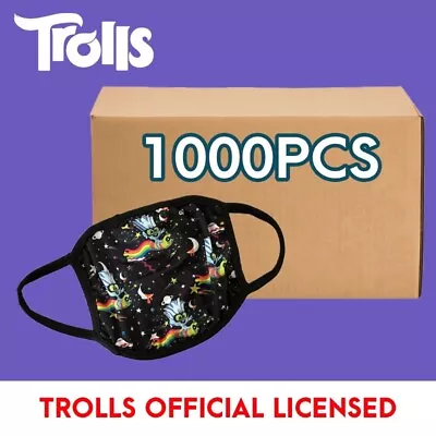 1000 PCs Official Licensed Trolls Face Mask Wholesale Or Bulk Buy Order • $40