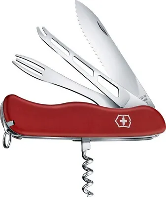 New Swiss Army 0.8313.w  Red Cheese Master Multi Tool Victorinox Pocket Knife • $65.99