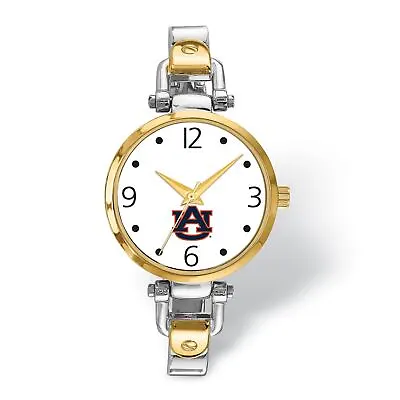 LogoArt Auburn University Elegant Ladies 2-tone Watch • $79.20