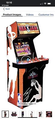 NBA  Jam Arcade Game W/ Riser • $400