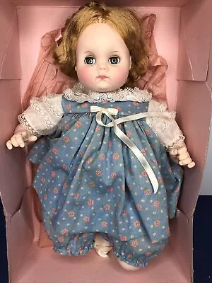 14” Vintage Madame Alexander “Puddin” 1975 Baby Doll Original Blonde W/ Box • $54.95