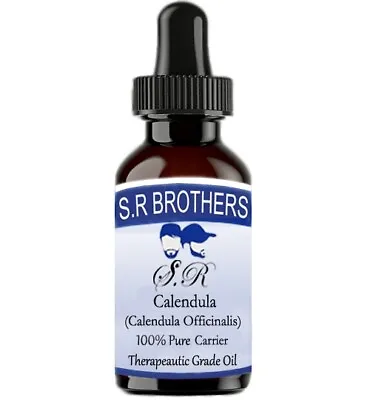 S.R Brothers Calendula 100% Pure & Natural Calendula Officinalis Carrier Oil • £8.45