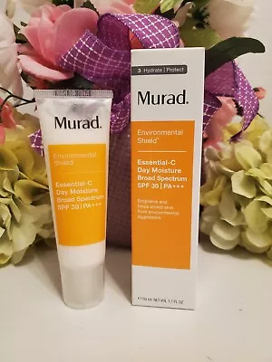 Murad ~ Essential C Day Moisture SPF 30 1.7oz 50ml Exp  09/2025~🧡New • $26.98