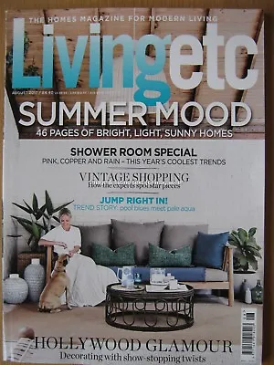 £4.99 • Buy Living Etc August 2017 Summer Mood Shower Room Special Hollywood Glamour