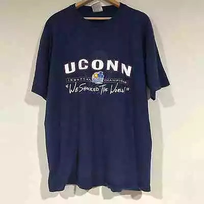 Vintage 1999 UConn Huskies Basketball NCAA Champions Shirt • $20