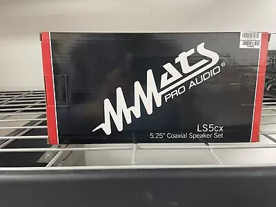 MMATS LS5CX 5.25” Coaxial Speaker Set. 60 WATTS RMS • $40