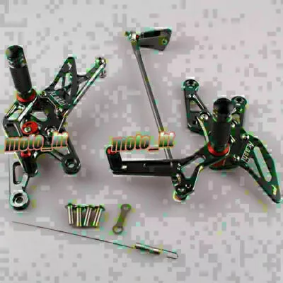 For Yamaha YZF R1 2007-2008 Rear Set Footpegs Rearset Footrest Foot Peg Pedals • $143.95