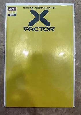 X-factor 1 2020 1:200 Yellow Blank Ri Incentive Variant Nm 🔥 • $26