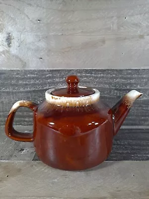 Vintage McCoy Brown Drip Glaze Teapot Granny Cottage Core  • $30