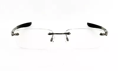 OAKLEY EVADE 22-174 53mm Rimless Brushed Chrome Titanium Eyeglasses Frames Only • $99.90