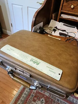 Vintage Escort American Tourister Briefcase  Hard Shell  Luggage Combination • $24.95