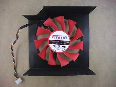 75mm VGA Video Card Fan For MSI R7950  4Pin 0.50A FD8015U12S  278 • $19.50