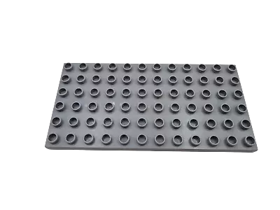Lego® Duplo Base Plate Building Plate 6x12 12x6 LIGHT BLUISH GREY (LBG) • $8.75