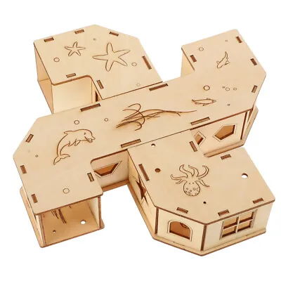 £9.97 • Buy 1 Pc Rat Maze Hamster House Hamster Tunnel Maze Toy Natural Hamster Accessories