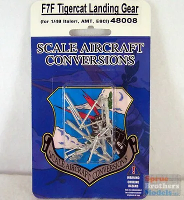 SAC48008 1:48 Scale Aircraft Conversions - F7F Tigercat Landing Gear • $23.69