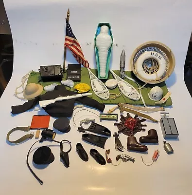 Vintage 1960s 70s GI JOE Accessories G.I.  Lot A • $49