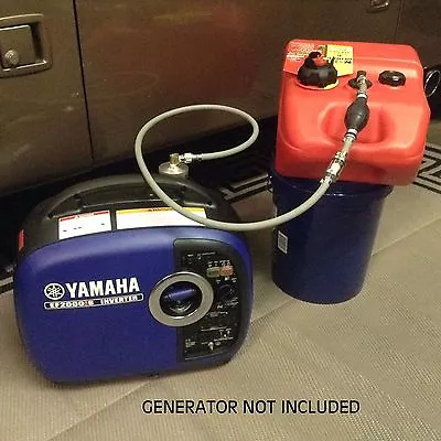 YAMAHA EF2000iS INVERTER GENERATOR 6 GALLON EXTENDED RUN FUEL SYSTEM • $189.95