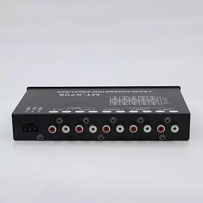 7 Band Car Equalizer Blue Light Illumination Car Amplifier Graphic Equalizer • £29.75