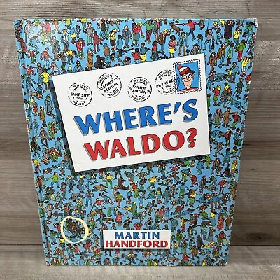 Vintage 1987 Where's Waldo First Edition Martin Handford Hardback Book • $17.99
