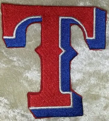 Texas Rangers T 3  Iron On/Sew On Embroidered Patch~USA Seller! • $4.95
