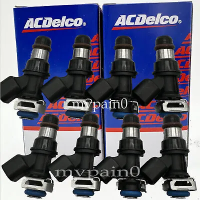 8PCS OEM 12580681 Fuel Injector 217-1621 For 2004-10 Chevy GMC 4.8/5.3/6.0/6.2 • $110