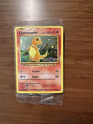 Charmander - 9/108 - Sealed Toys R Us Promo NM Promo Pokemon Toys R US • $44.99