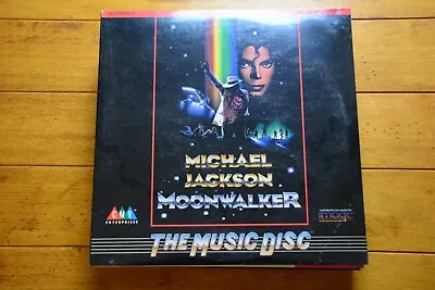 Michael Jackson Moonwalker Laserdisc [new Sealed] Ld Mj Ultra Rare [80] • $150
