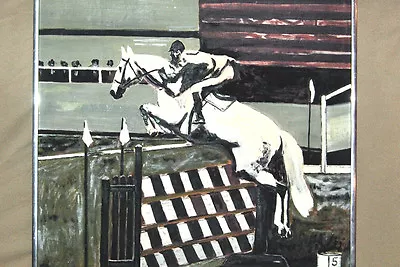 $74.99 • Buy Vintage Oil On Canvas On Board Painting Signed  A. Loschiavo  1970s 
