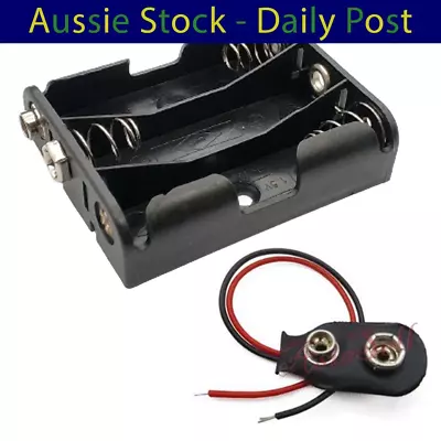 Battery Holder With Clip 3AA 3xAA • $8.87