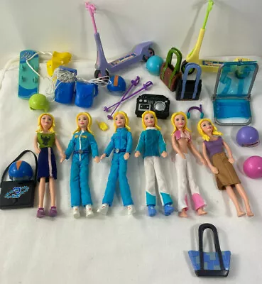 Mary Kate And Ashley Mini Real Dolls In Action Mixed Lot Mattel • $41.74