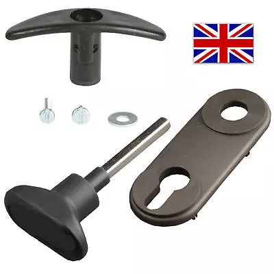 £9.70 • Buy HENDERSON PREMIER Garage Door Front & Rear Handle 65mm Backplate Lock REPAIR KIT