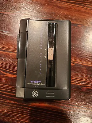 Vintage GE Audio Cassette Player Recorder 3-5363A • $10